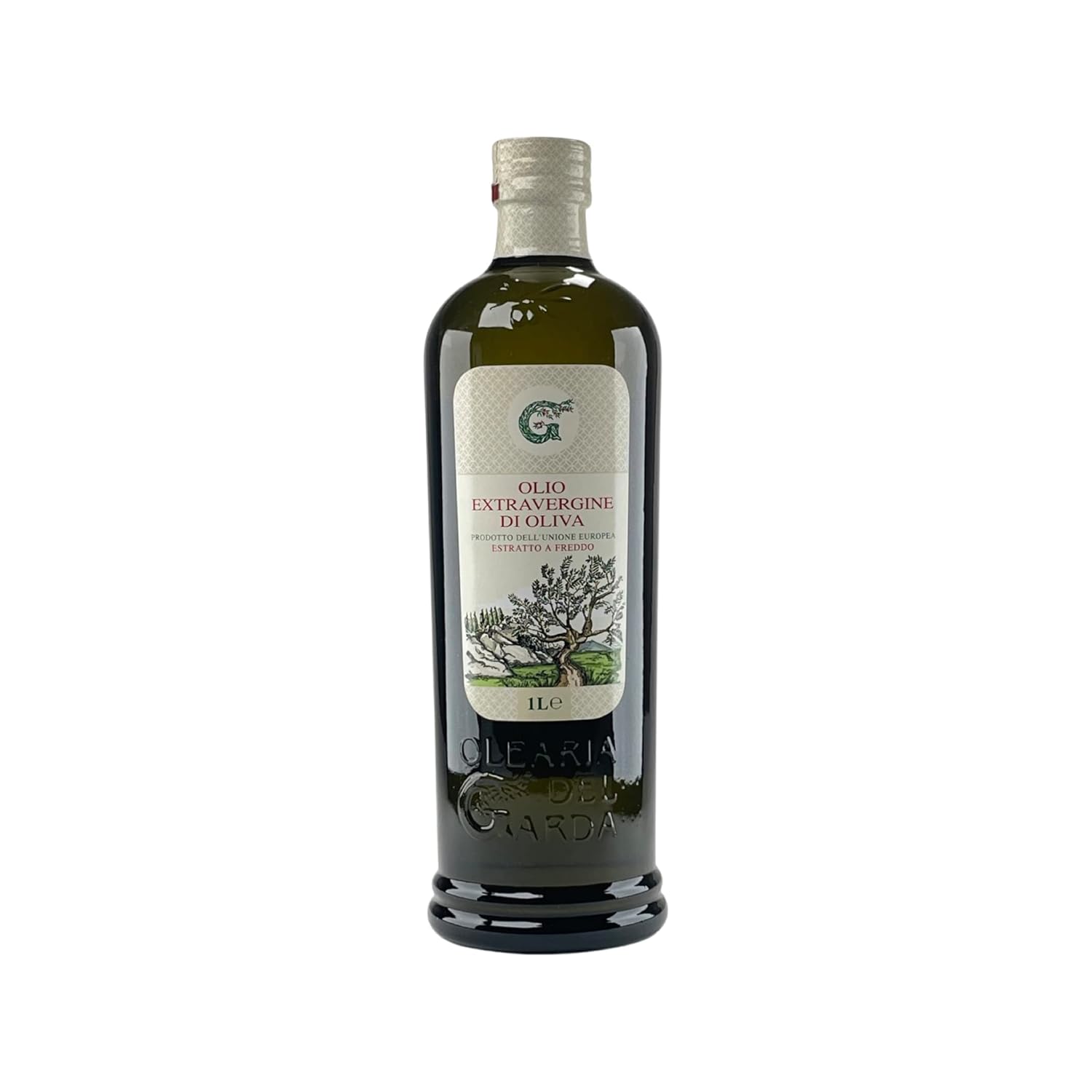 Olearia Del Garda Olivenöl 'Extra Vergine', 1 L, fruchtig, eleganter Duft nach frischen Oliven und Kräutern
