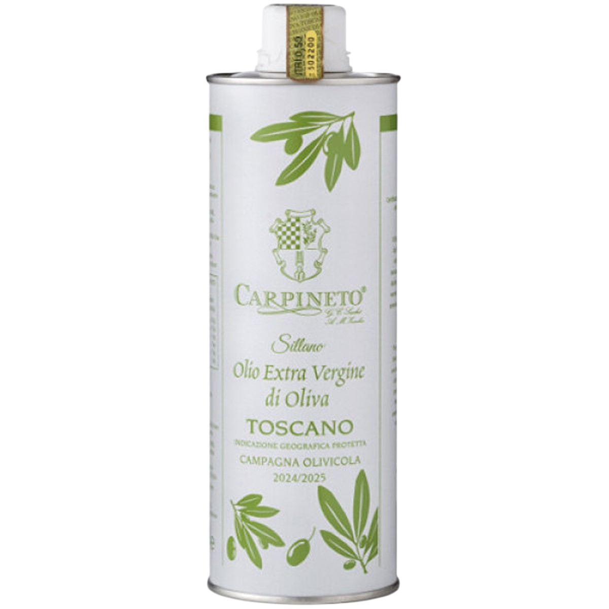 Carpineto Sillano Olivenöl Extra Vergine Toscano IGP – 500ml | Premium Olivenöl aus der Toskana