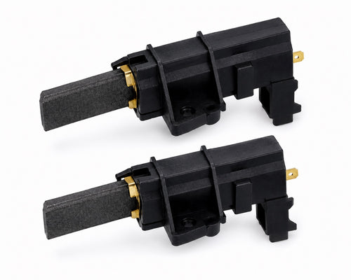 2 Original Motorkohlen / Kohlebürsten für Waschmaschine | 4,9 x 13,5 x 34 mm | Faston 4,8 mm