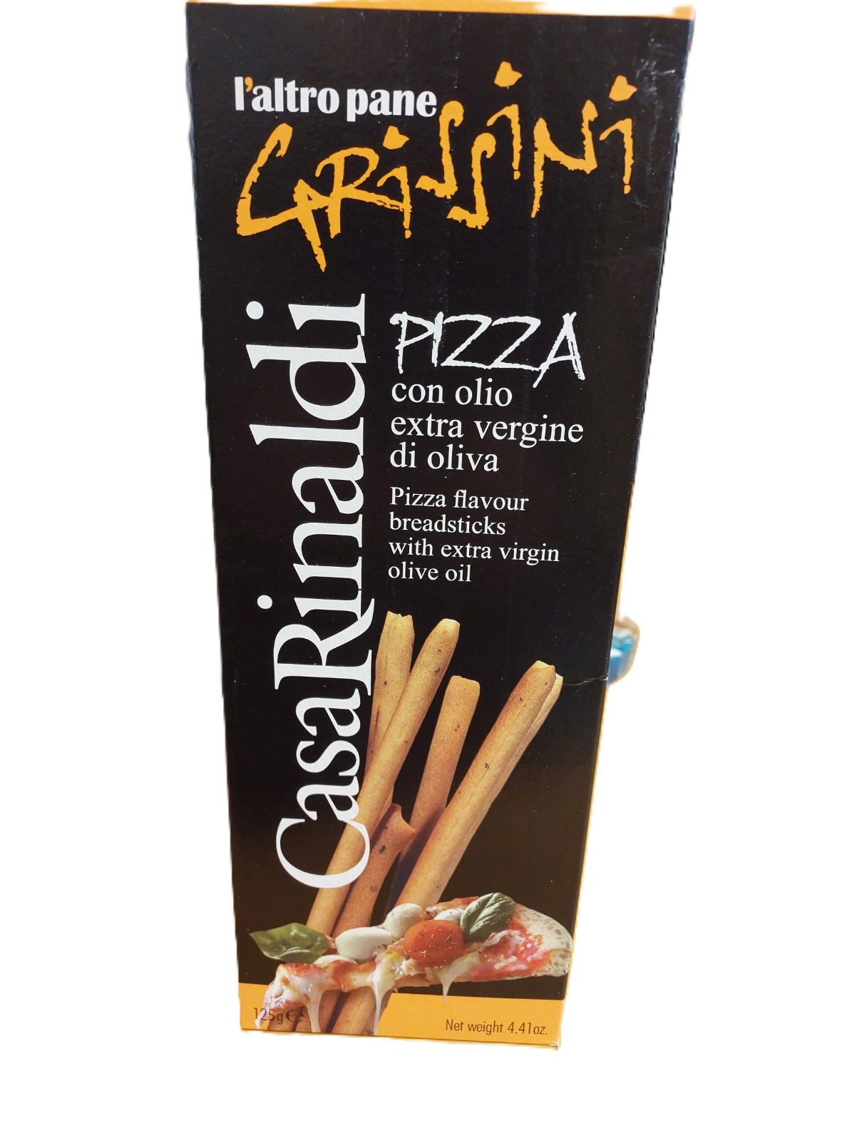 Grissini Knabbergebäck mit Pizza-Geschmack 125g