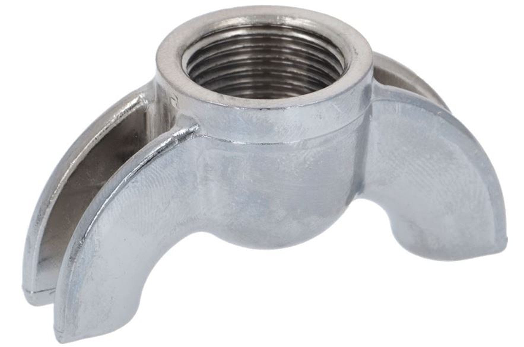 Siebträgerauslauf 3/8" Gebogen – 2-Wege, Auslaufabstand 33 mm – Perfekt für Profi-Espressomaschinen