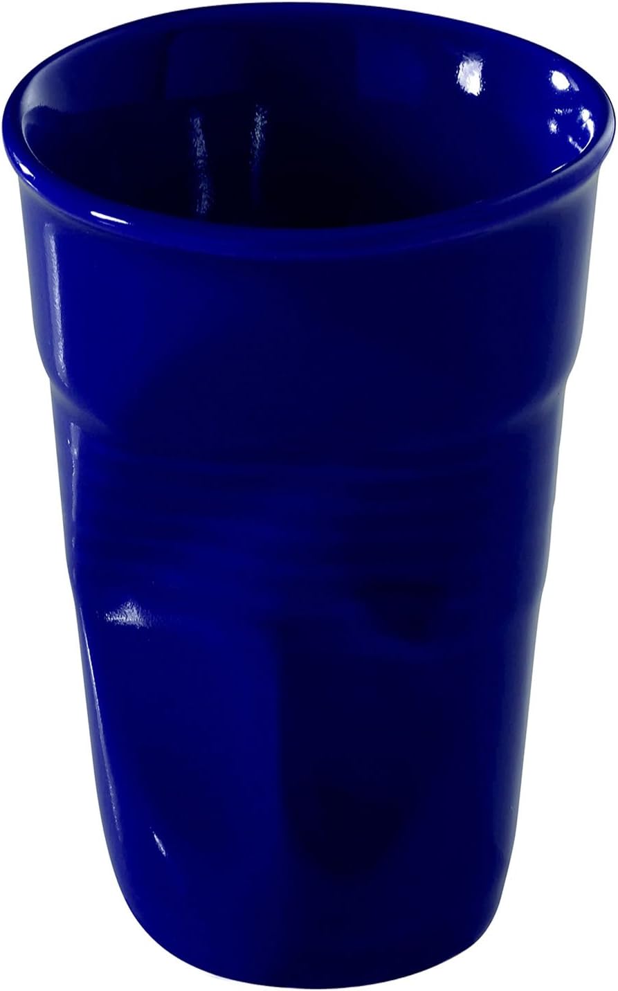 Revol Knickbecher Latte Macchiato 0,25 l Nachtblau | Porzellanbecher RV644397