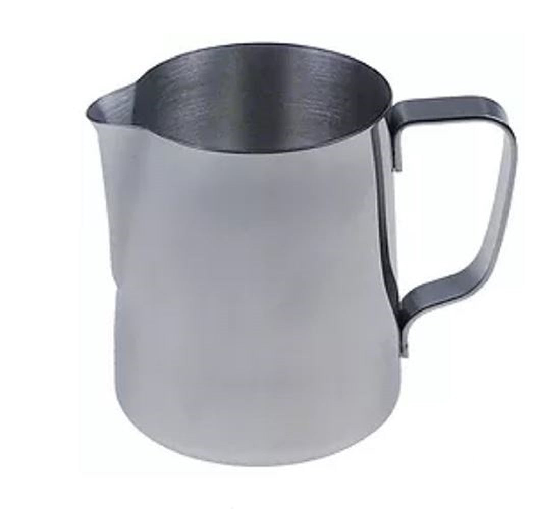 Aufschäumkännchen Milchkanne ohne Deckel H = 9,5 cmKapazität 0,35 l Edelstahl - Perfekter Milchschaum für Barista-Momente