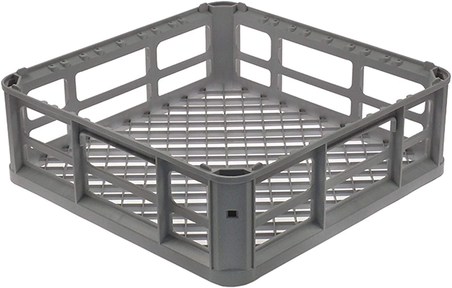 Cambro Spülkorb 400x400x130mm grobmaschig – Gläserkorb & Mischgutkorb für Gastronomie