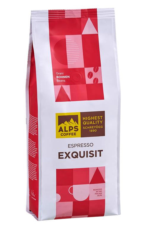 Alps Coffee Caffè Espresso Exquisit – 1kg Südtiroler Perfektion