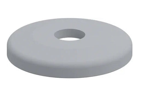 Blickle AG 125/R25 Abweisrad aus Polyethylen Ø 125 mm – Rammschutz für Rohrrahmen mit 25 mm Bohrung