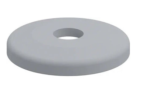 Blickle AG 125/R25 Abweisrad aus Polyethylen Ø 125 mm – Rammschutz für Rohrrahmen mit 25 mm Bohrung