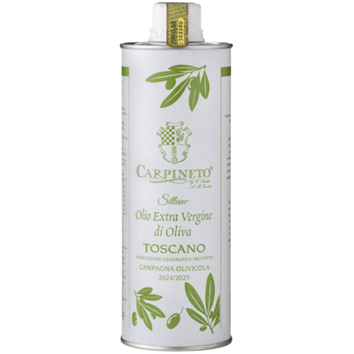Carpineto Sillano Olivenöl Extra Vergine Toscano IGP – 500ml | Premium Olivenöl aus der Toskana