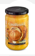 Casa Rinaldi Clementinen-Konfitüre 330 g – 82 % Fruchtanteil | Fruchtiger italienischer Brotaufstrich