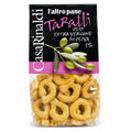 Casa Rinaldi Taralli Crackers mit Nativem Olivenöl Extra 200 g | Italienisches Knabbergebäck aus Apulien