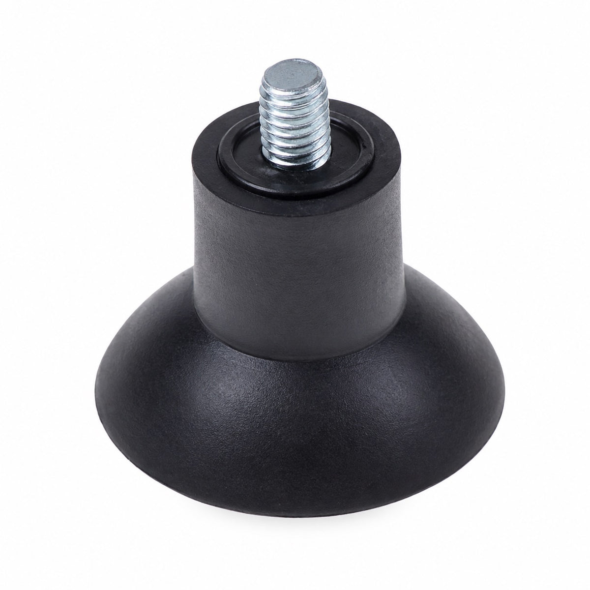 Gerätefuß M8 Ø 47 mm H 35 mm – Stellfuß mit Gewinde 12 mm – Maschinenfuß passend für Ascaso & Emmepi