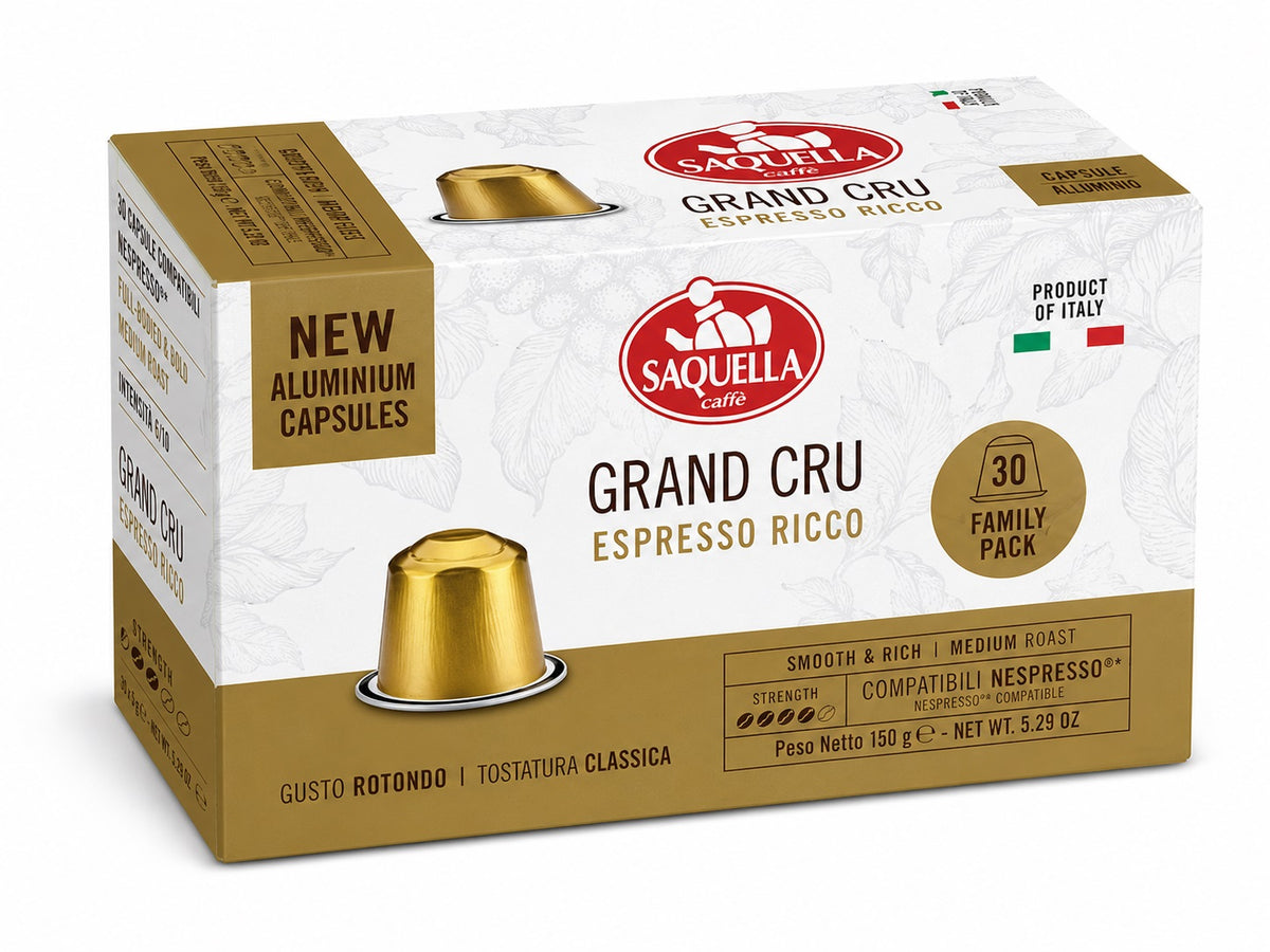 Grand Cru Espresso – 30 Nespresso®-kompatible Kapseln 100% Arabica