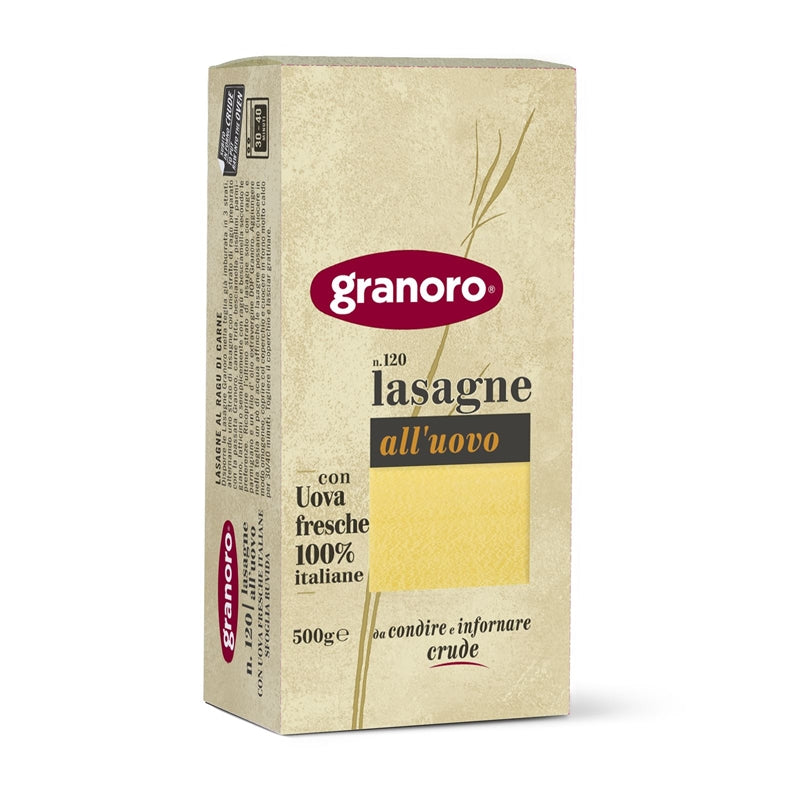 Lasagne all'uovo n. 120 - Gli Speciali da Forno 500g