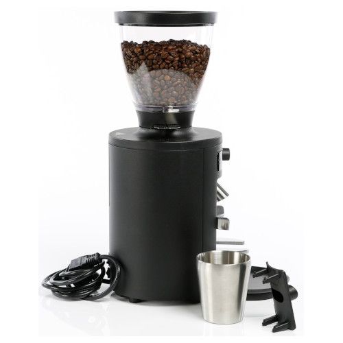 Mahlkönig X54 Kaffeemühle Schwarz-Chrom mit 250 g Bohnenbehälter | Premium Kaffeemühle für Espresso & Filterkaffee