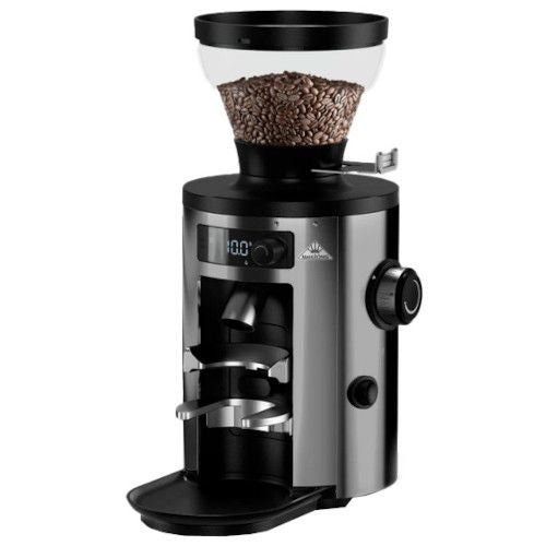 Mahlkönig X54 Kaffeemühle Schwarz-Chrom mit 250 g Bohnenbehälter | Premium Kaffeemühle für Espresso & Filterkaffee