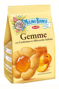 Mulino Bianco Gemme Albicocca 200 g – Knusprige Kekse mit Aprikosenfüllung