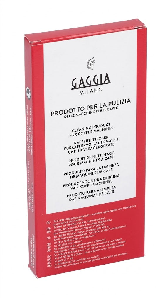 Original Gaggia Milano Reinigungstabletten – Kaffeefettlöser für Vollautomaten & Siebträger