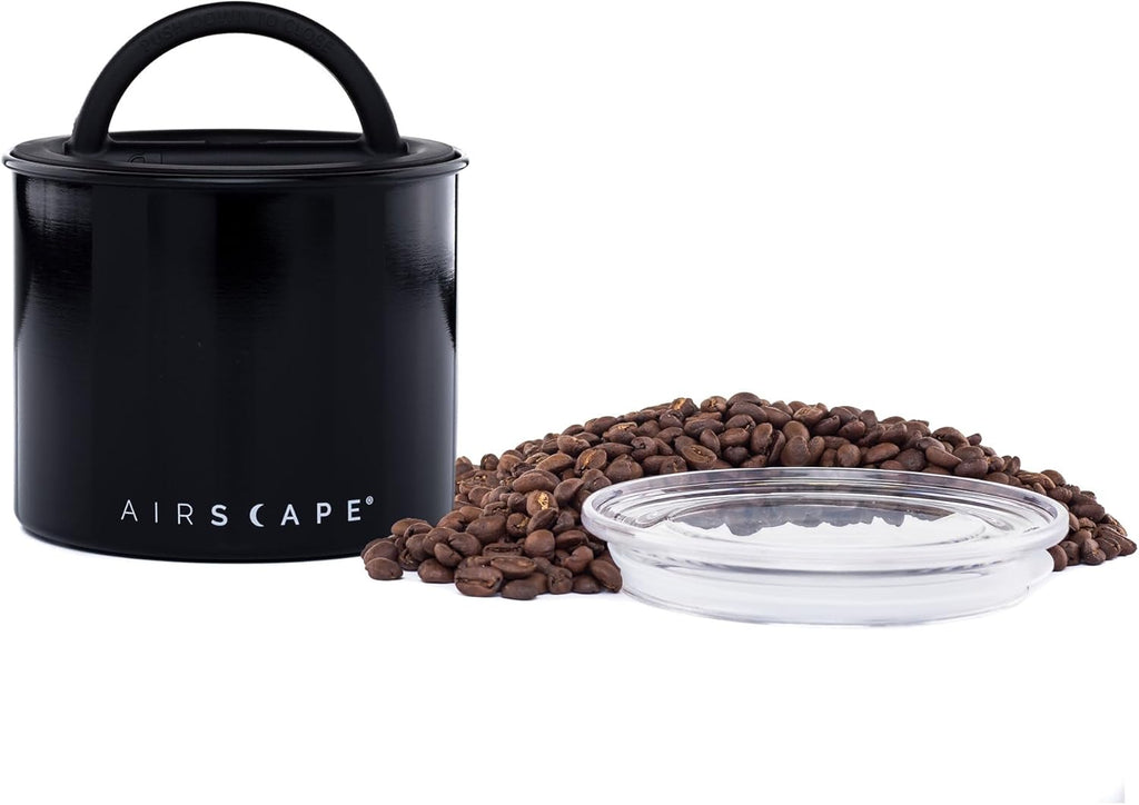 Planetary Design Airscape Vorratsbehälter 850 ml | Luftdose aus Edelstahl mit patentiertem Vakuumdeckel | Kaffee- & Lebensmittelbehälter BPA-frei