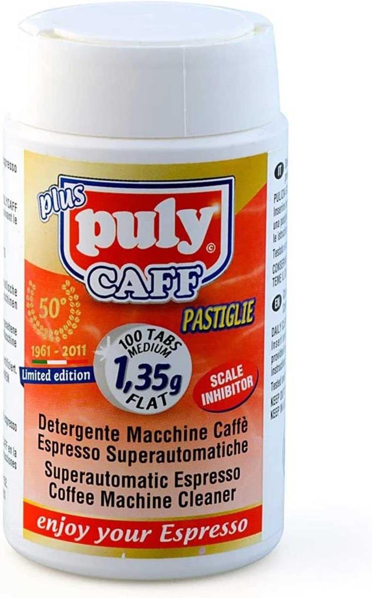 Reinigungstablette Puly Caff 100 Tabs a 1,35 g zur Kaffeefettlösung