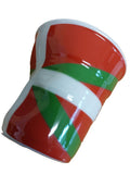 Revol Knickbecher Espresso – Porzellan Mehrfarbig, 6,5 x 6,5 x 6 cm | Klassischer Espresso Knickbecher