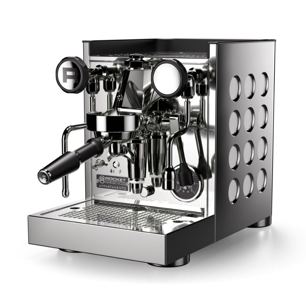 Rocket Appartamento TCA Siebträgermaschine – Edelstahl, E61 Brühgruppe & Temperaturkontrolle
