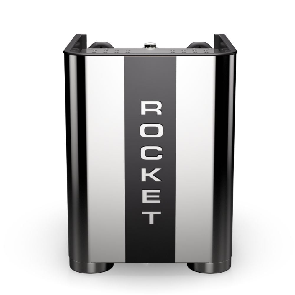 Rocket Espresso Appartamento TCA Chrom / Kupfer – Premium Zweikreis-Siebträgermaschine mit E61 Brühgruppe