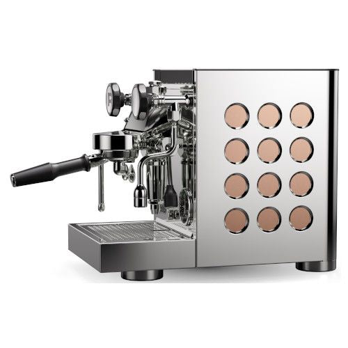 Rocket Espresso Appartamento TCA Chrom / Kupfer – Premium Zweikreis-Siebträgermaschine mit E61 Brühgruppe