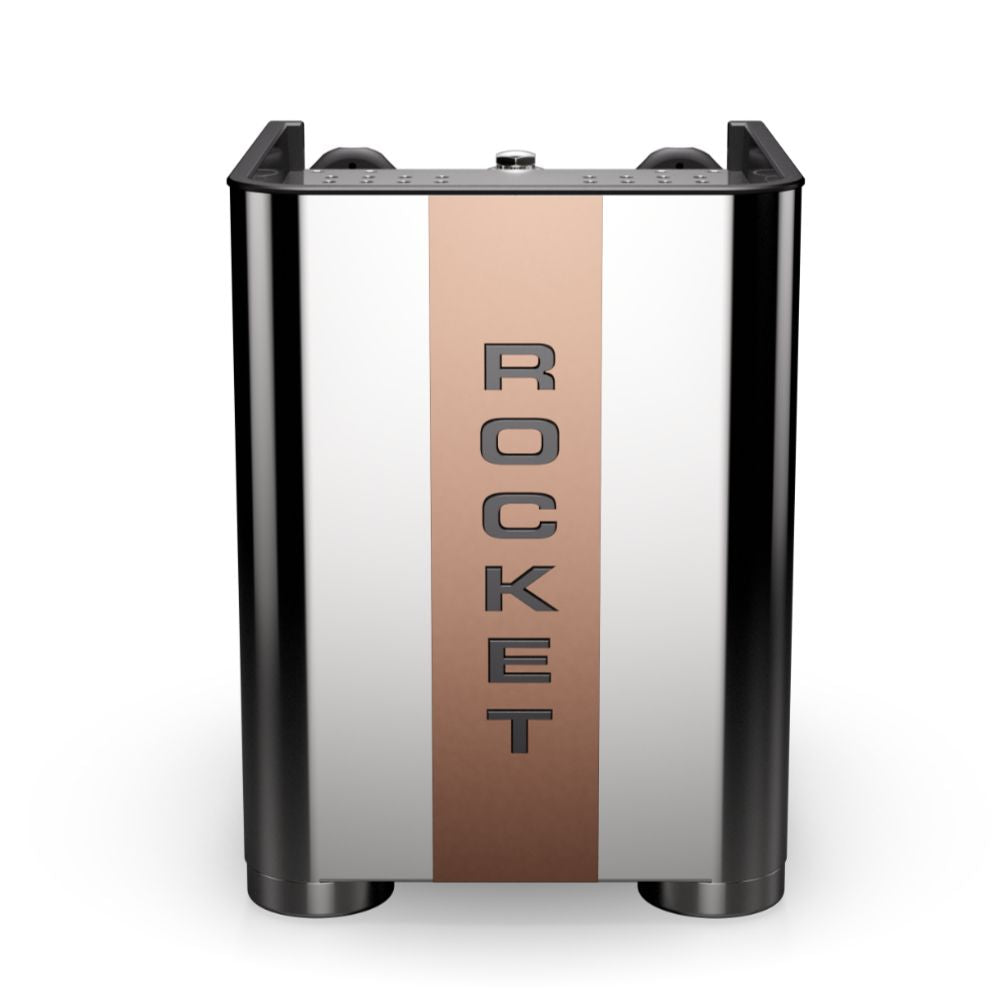 Rocket Espresso Appartamento TCA Chrom / Kupfer – Premium Zweikreis-Siebträgermaschine mit E61 Brühgruppe