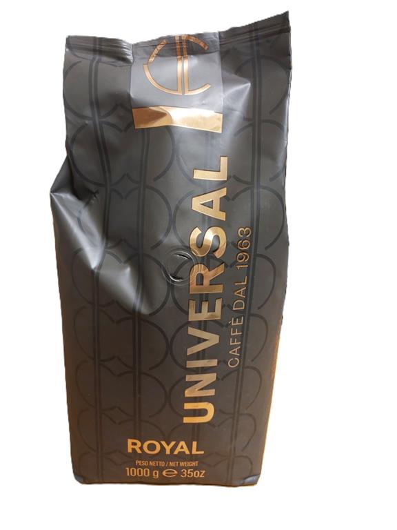 Universal Caffè Espresso Royal – 100% Arabica – Exklusive Gastro-Qualität für anspruchsvolle Genießer zu Hause – 1 kg Ganze Bohnen