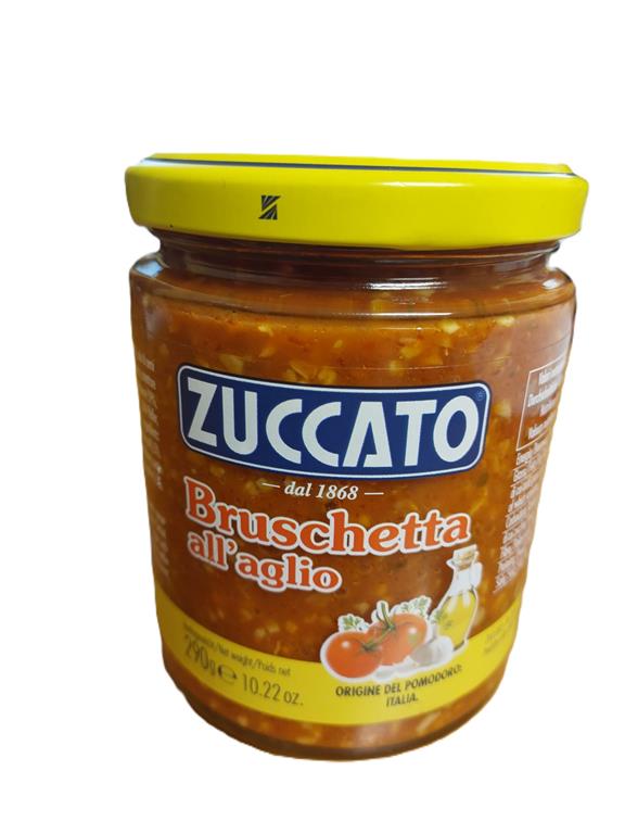 Zuccato - Bruschetta all´algio - Bruschettaaufstrich mit Tomaten und Knoblauch - 290 g