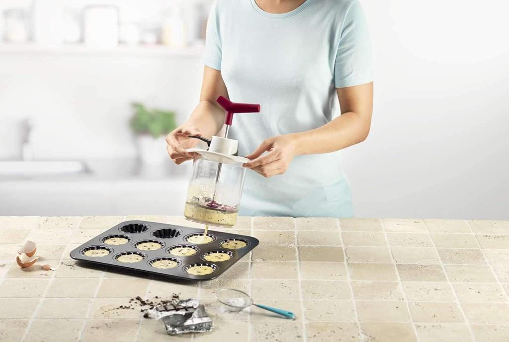 Betty Bossi Batter Maker Teigportionierer und Messbecher in einem  schnell und einfach in der Handhabung