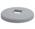 Blickle AG 100/V25 Abweiskappe aus Polyethylen Ø 100 mm – Rammschutz für Vierkantrohre 25 mm