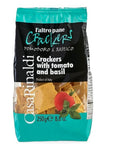 Casa Rinaldi Italienische Crackers mit Tomate & Basilikum – Knuspergebäck - 250 g