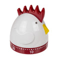 Kurzzeitwecker „Egg & Chicken“ – Mechanische Küchenuhr im Eier-Design – ca. 8x7 cm