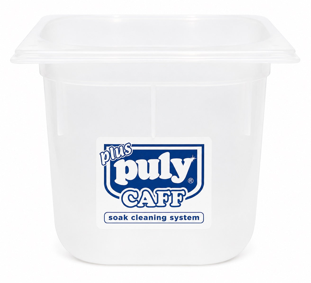 Puly Caff Soak Basin Single – Profi-Einweichbehälter für Siebträger & Zubehör – 17,6 x 16 x 15 cm