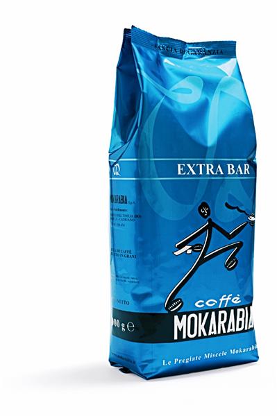 Mokarabia Extra Bar 1 kg ganze Bohne – süß, schokoladig & mit langanhaltender Crema