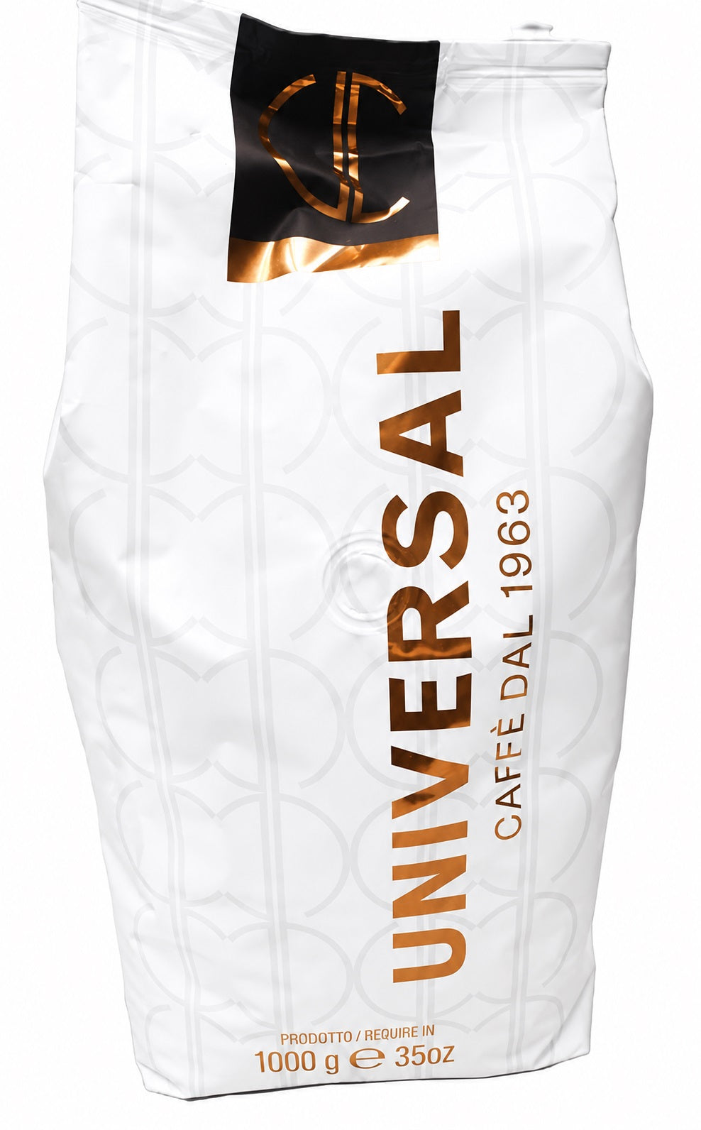 Universal Espresso Miscela White Line - dichte Crema - lange Nachgeschmack - Niedriger Säuregehalt - 1 Kg gnaze Bohne
